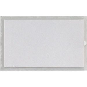 Portaetichette adesive Sei Rota IesTI B4 + etichette intercambiabili trasparenti - 6,5x10 cm - 321125 (conf.10)