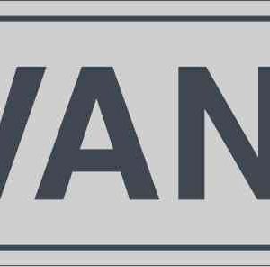 Adesivo pvc 16,5x5 cm avanti