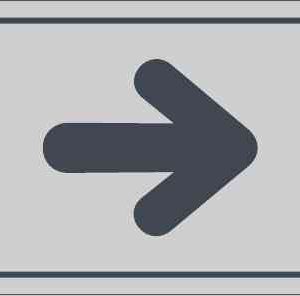 Adesivo pvc 16,5x5 cm 3 frecce