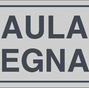 Adesivo pvc 16,5x5 cm aula insegnanti