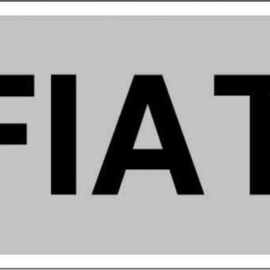 Etichetta per tubazioni pvc 990x210 mm sfiato
